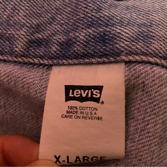 Men’s Levi’s Vintage 90s 70507-4834 Classic Trucker Style Jacket - Picture 7 of 9